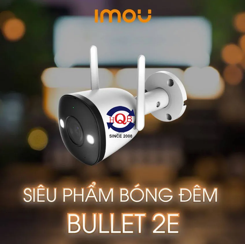 IPC-F22FEP Camera wifi thân cố định ngoài trời FULL COLOR 2.0MP